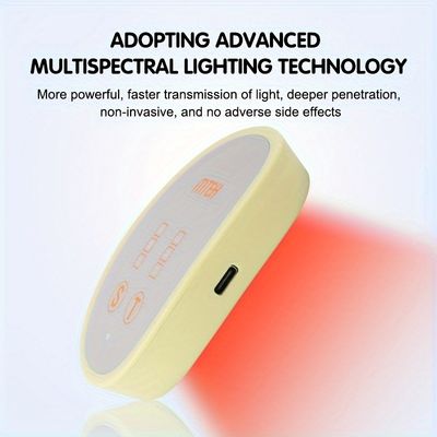 Brazalete portátil de terapia de luz infrarroja de espectro múltiple para la regulación de la inmunidad en el automóvil