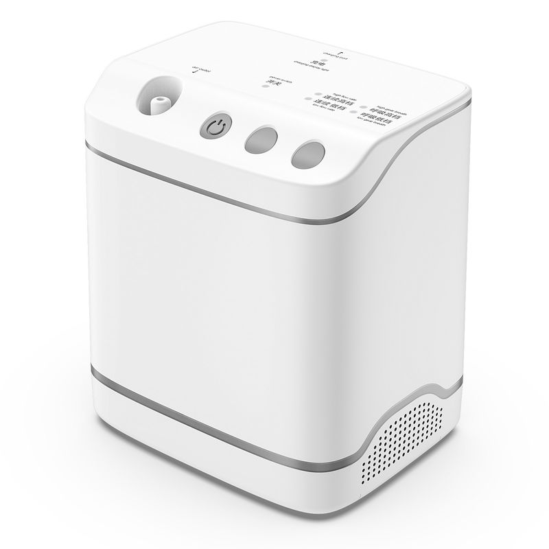 Concentrador de oxígeno portátil de tensión DC5V/2A DC9V/2A controlado por aplicación para facilitar la respiración